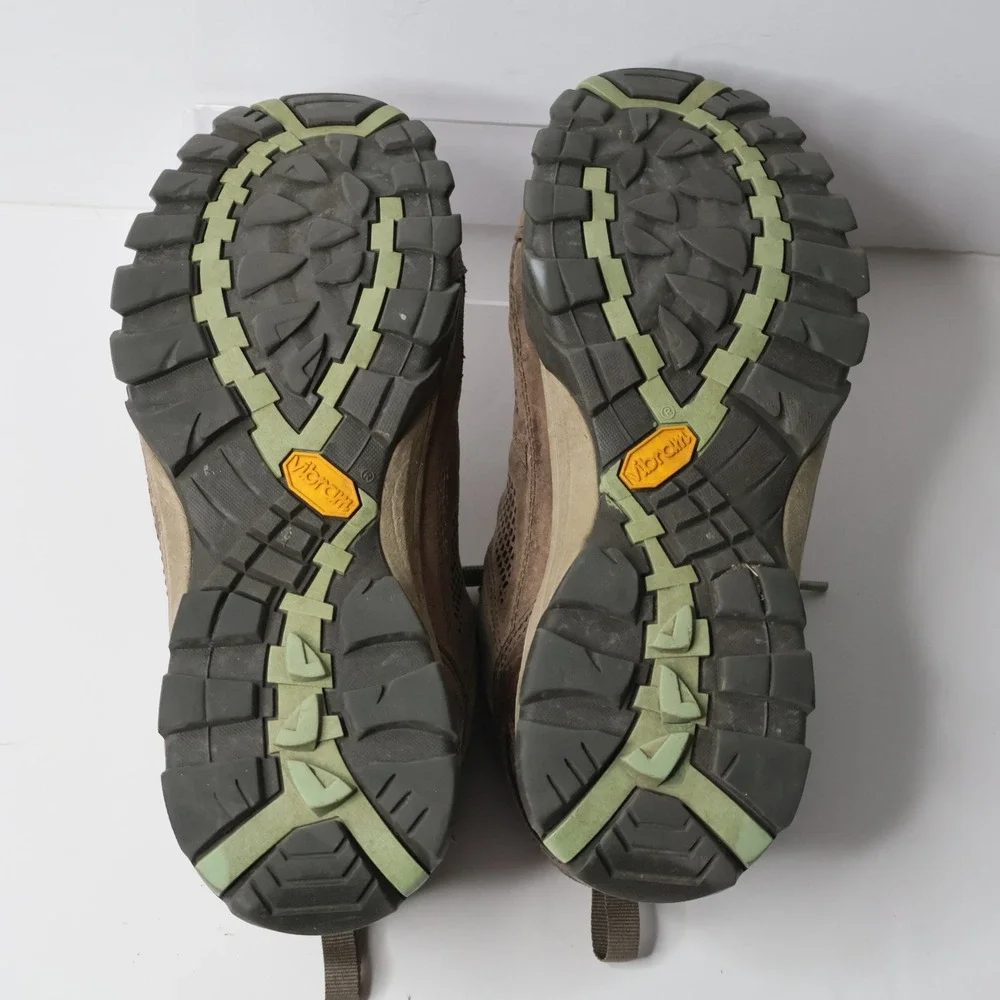 Vasque Talus AT Low UltraDry Womens 8.5W Brown Leather Hiking Shoes 7367 WDE